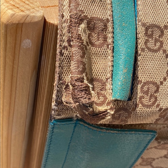 Gucci Brown and Blue Crossbody Bags - Picture 6 of 9